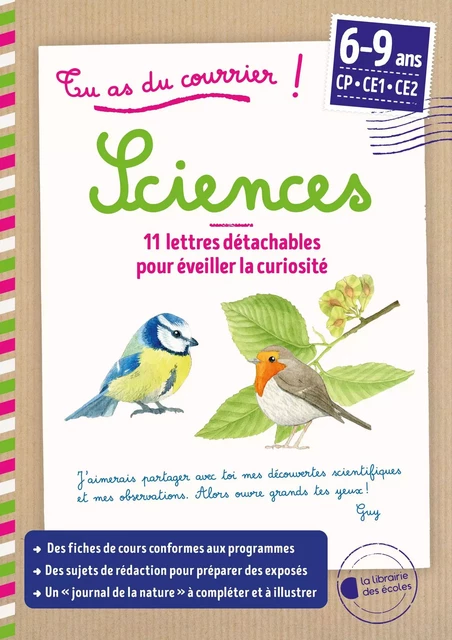 Tu as du courrier ! - Sciences Cycle 2 - Marie Bancel - LIB DES ECOLES