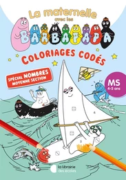 Coloriages codés avec les Barbapapa - Spécial nombres - MS (2024)