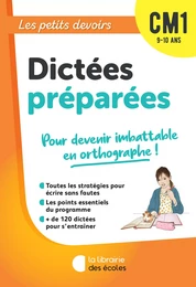 Les Petits Devoirs - Dictées préparées CM1