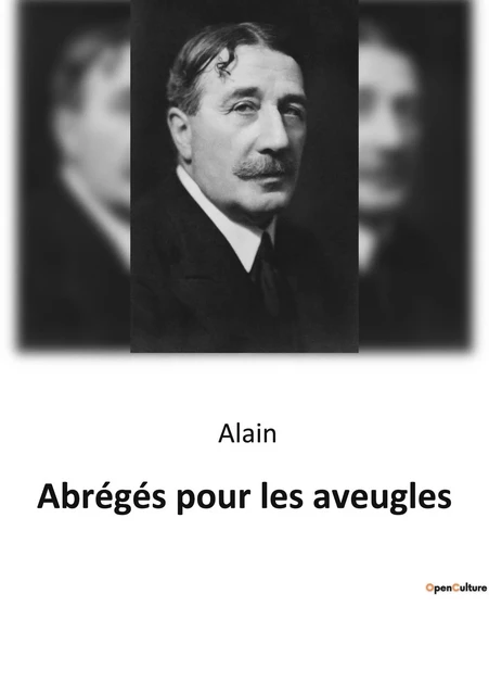 Abrégés pour les aveugles -  Alain - SHS EDITIONS