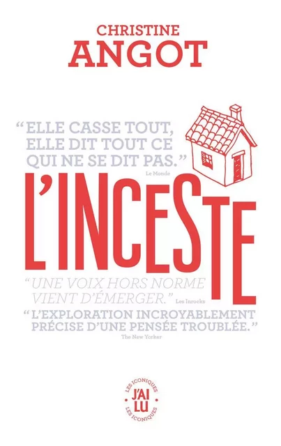 L'inceste - Christine Angot - J'AI LU