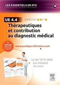 Thérapeutiques et contribution au diagnostic médical - UE 4.4 - Patricia Debuigny, Hervé Oléon - MASSON