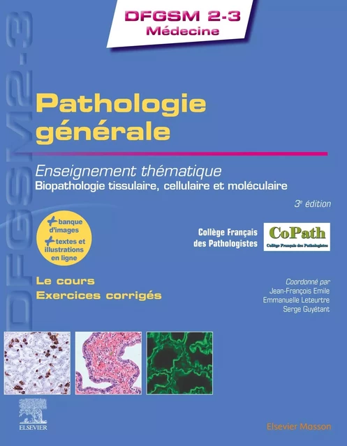 Pathologie générale -  Collège Français des Pathologistes (CoPath) - MASSON