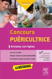 Concours puéricultrice - Annales corrigées