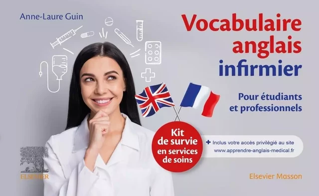 Vocabulaire anglais infirmier - Anne-Laure Guin - MASSON