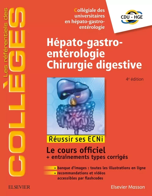 Hépato-gastro-entérologie - Chirurgie digestive -  CDU-HGE - MASSON