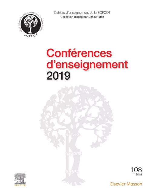 Conférences d'enseignement 2019 - Denis Huten, Matthieu Ehlinger, Mickaël Ropars, Bruno Dohin,  APCORT - MASSON