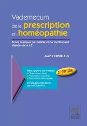 Vademecum de la prescription en homéopathie