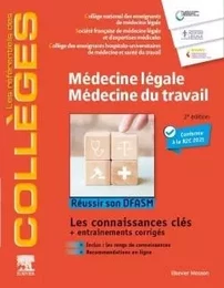 Médecine légale - Médecine du travail