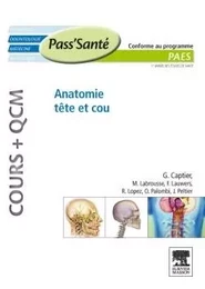 Anatomie tête et cou (Cours + QCM)