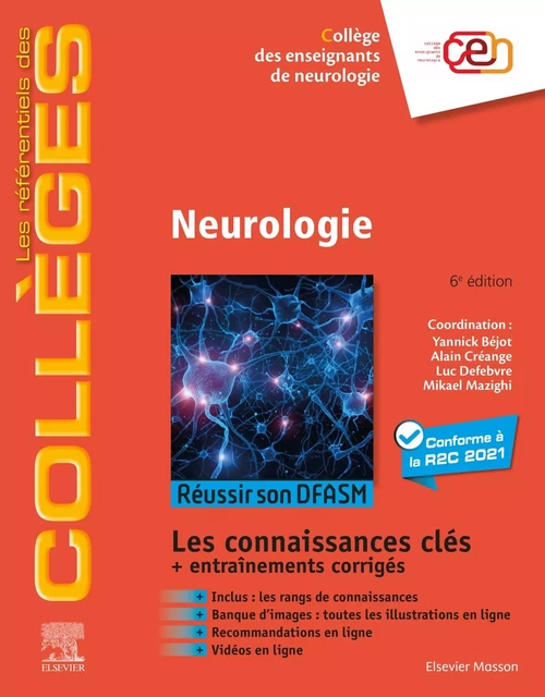 Neurologie -  Collège des enseignants de neurologie - MASSON