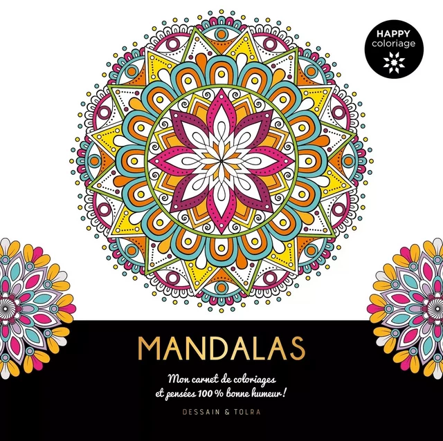 Mandalas - Happy coloriage -  - DESSAIN TOLRA