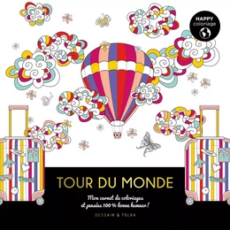 Happy-coloriage Tour du monde