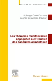 Les Thérapies multifamiliales appliquées aux troubles des conduites alimentaires