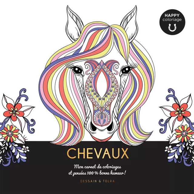 Chevaux - Happy coloriage -  - DESSAIN TOLRA