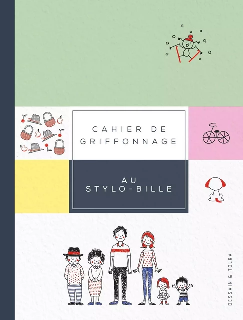 Cahier de griffonnage au stylo-bille -  - DESSAIN TOLRA