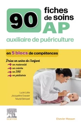 90 fiches de soins  AP auxiliaire de puériculture