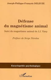 Défense du magnétisme animal