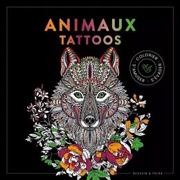 Black coloriage Animaux Tattoos