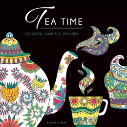 Coloriage Black - Tea time