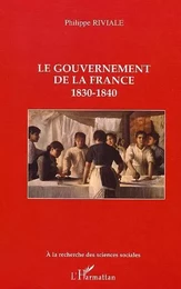 Le gouvernement de la France