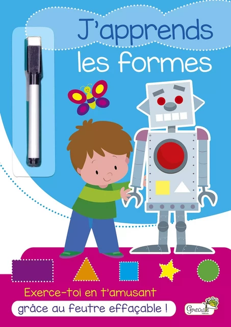 J'apprends les formes -  Collectif - GRENOUILLE