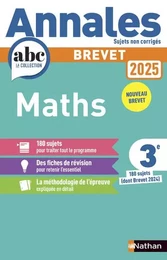 Annales Brevet Maths 2025 - NC