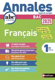 Annales Bac Français 2025