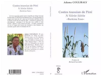 Contes toussian de Péni (Burkina Faso) - Adama Coulibaly - Editions L'Harmattan