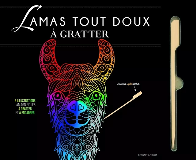 Lamas tout doux à gratter -  - DESSAIN TOLRA