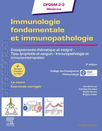 Immunologie fondamentale et immunopathologie