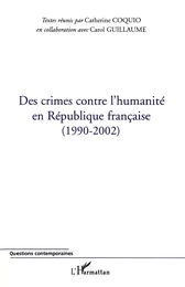 Des crimes contre l'humanité en République française