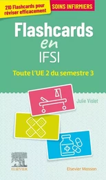 Flashcards IFSI.  Toute l'UE 2 du semestre 3