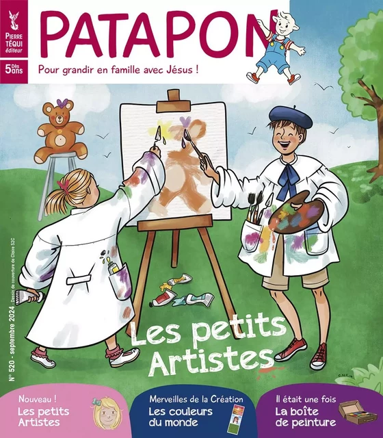 Patapon Septembre 2024 N°520 - Les petits artistes -  Collectif Groupe Revue Fiduciaire - TEQUI