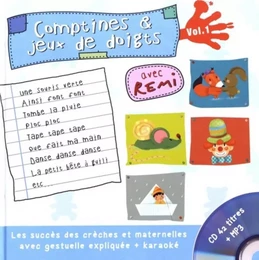 COMPTINES ET JEUX DE DOIGTS VOLUME1