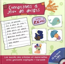 COMPTINES ET JEUX DE DOIGTS VOLUME3