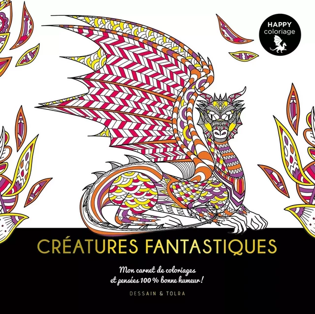 Happy coloriage Créatures fantastiques -  - DESSAIN TOLRA