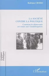 La société contre la politique