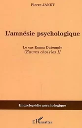 L'amnésie psychologique