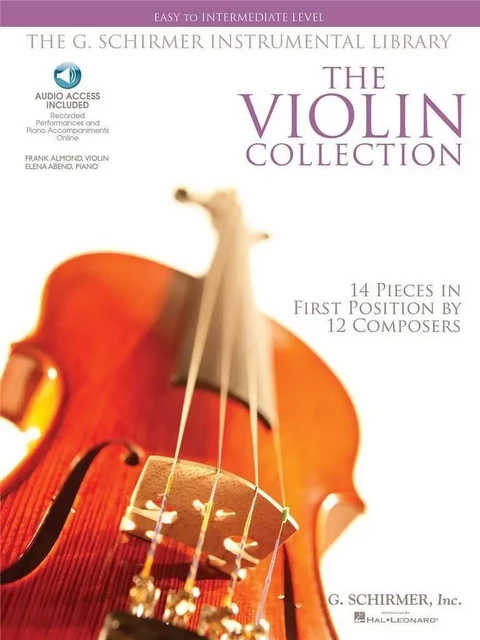 FRANK ALMOND : THE VIOLIN COLLECTION - EASY TO INTERMEDIATE LEVEL + ONLINE RECORDS - VIOLON ET PIANO -  FRANK ALMOND - SCHIRMER