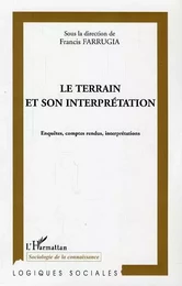 Le terrain et son interprétation