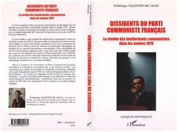 Dissidents du Parti Communiste Français