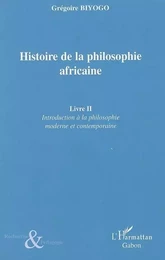 Histoire de la philosophie africaine