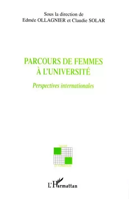 Parcours de femmes à l'université -  - Editions L'Harmattan