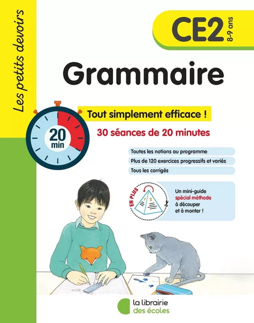 Les petits devoirs - Grammaire CE2 - Marie Chardonnet - LIB DES ECOLES