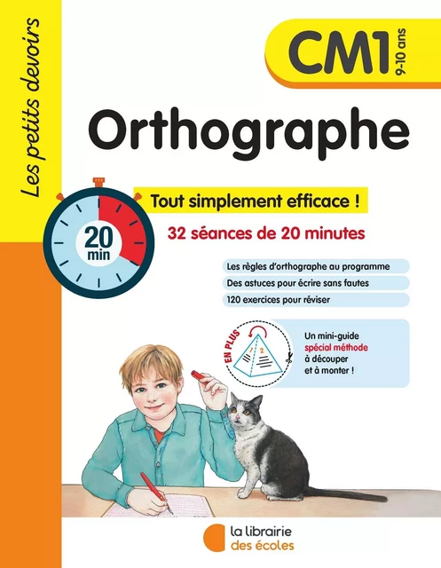 Les petits devoirs - Orthographe CM1 - Marie Chardonnet - LIB DES ECOLES