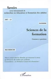 Sciences de la formation