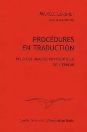 Procédures en traduction