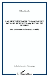 La Phénoménologie cosmologique de Marc Richir et la question du sublime