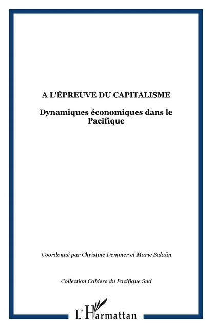 A l'épreuve du capitalisme -  - Editions L'Harmattan